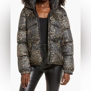 Vero Moda Animal Print Puffer Jacket